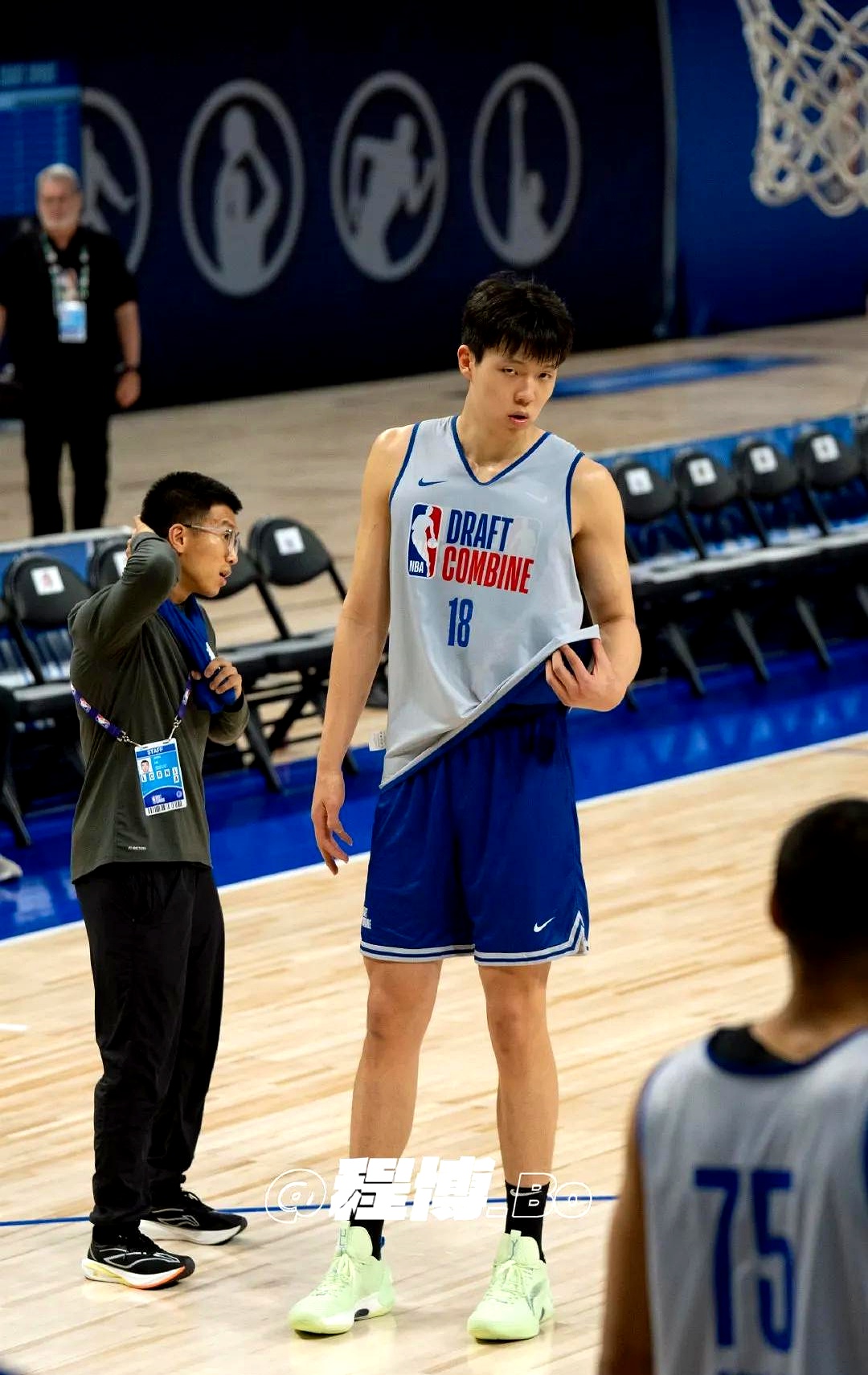 关于霍楠：会发牌&三分中锋极具价值，预测杨瀚森27或30签被选中的信息